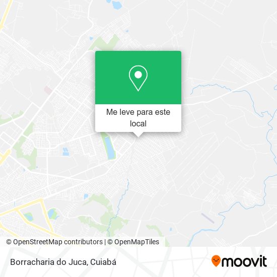 Borracharia do Juca mapa