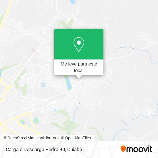 Carga e Descarga Pedra 90 mapa