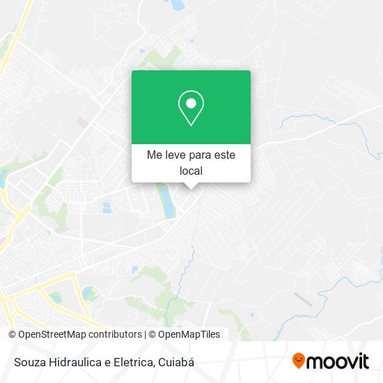 Souza Hidraulica e Eletrica mapa