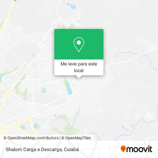 Shalom Carga e Descarga mapa