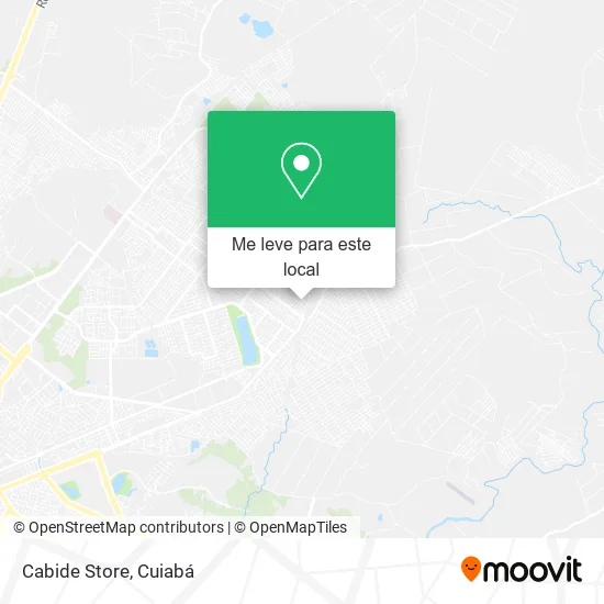 Cabide Store mapa