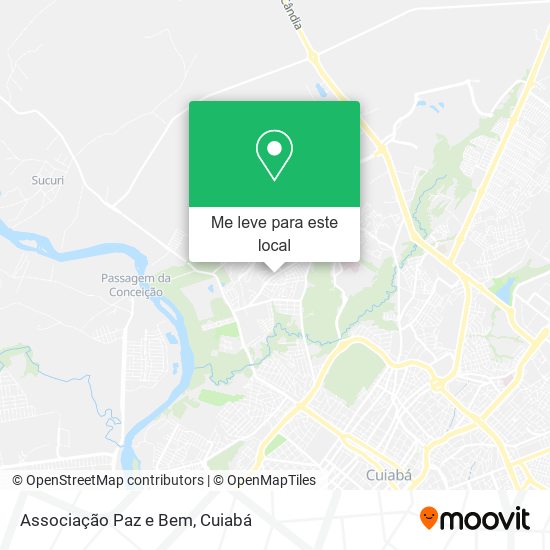 Associação Paz e Bem mapa