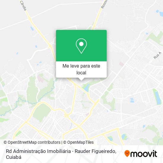 Rd Administração Imobiliária - Rauder Figueiredo mapa