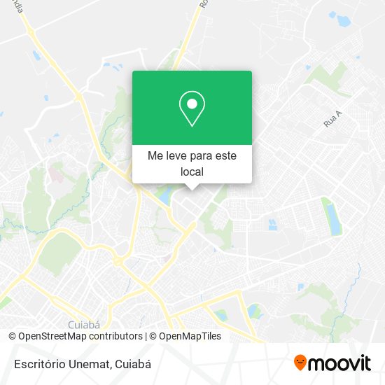 Escritório Unemat mapa