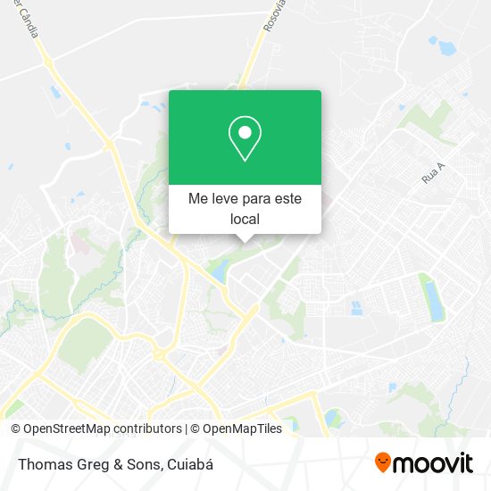 Thomas Greg & Sons mapa