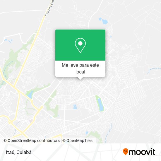 Itaú mapa