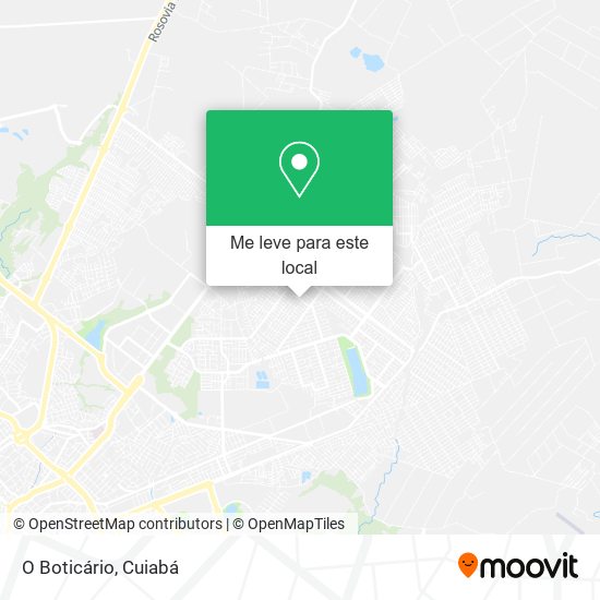 O Boticário mapa