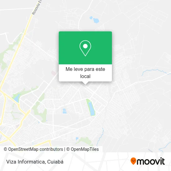 Viza Informatica mapa