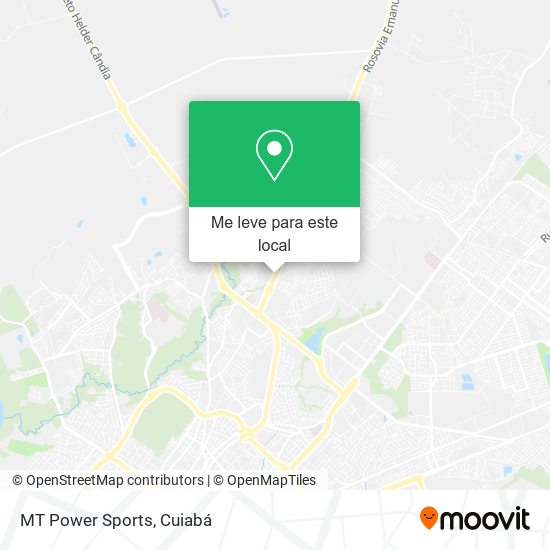 MT Power Sports mapa