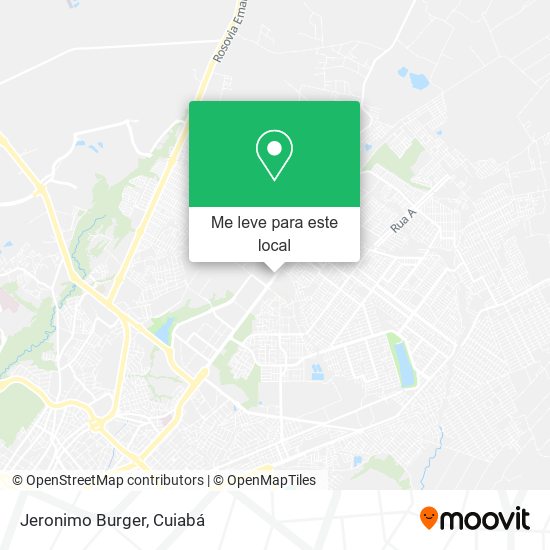 Jeronimo Burger mapa