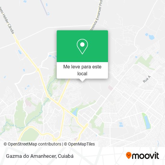 Gazma do Amanhecer mapa