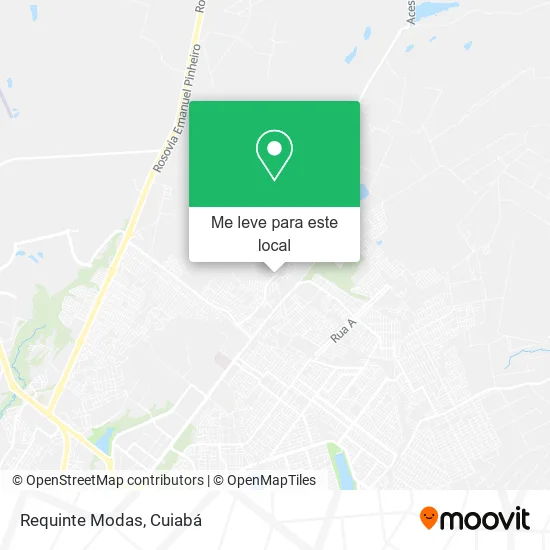 Requinte Modas mapa