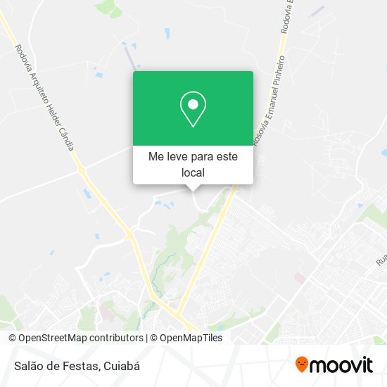 Salão de Festas mapa