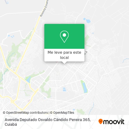 Avenida Deputado Osvaldo Cândido Pereira 365 mapa
