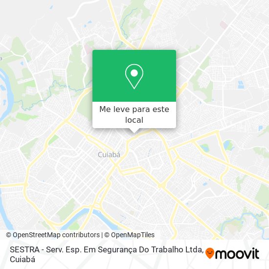 SESTRA - Serv. Esp. Em Segurança Do Trabalho Ltda mapa