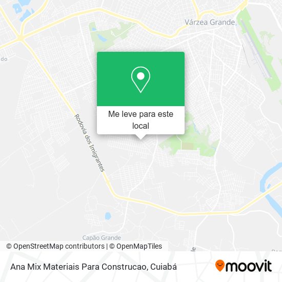 Ana Mix Materiais Para Construcao mapa