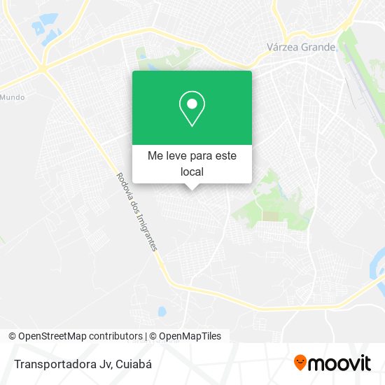 Transportadora Jv mapa
