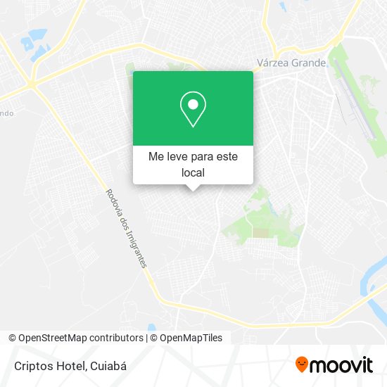 Criptos Hotel mapa