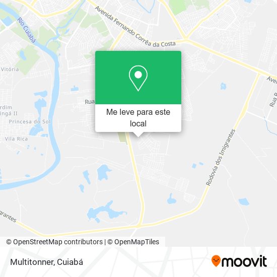 Multitonner mapa