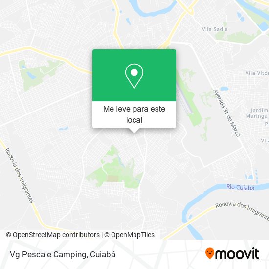 Vg Pesca e Camping mapa