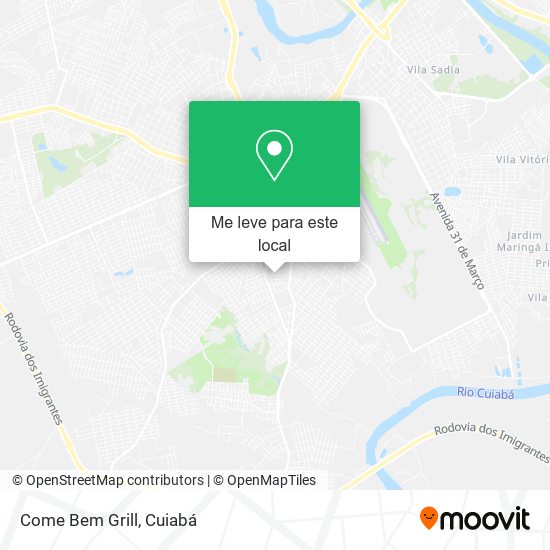Come Bem Grill mapa