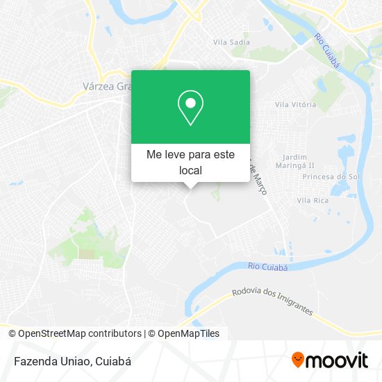 Fazenda Uniao mapa