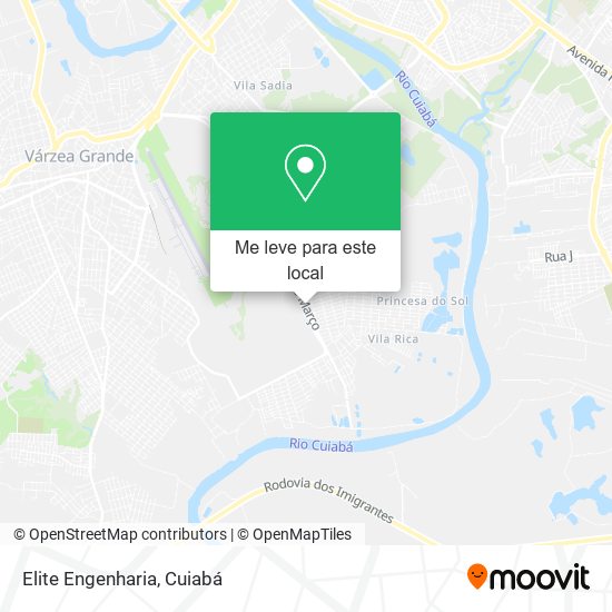 Elite Engenharia mapa
