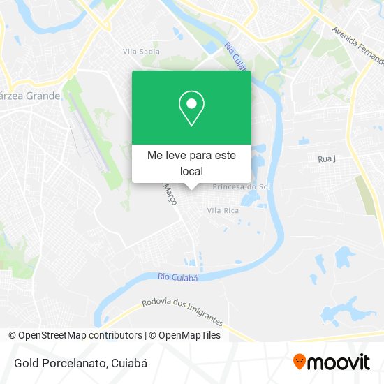 Gold Porcelanato mapa