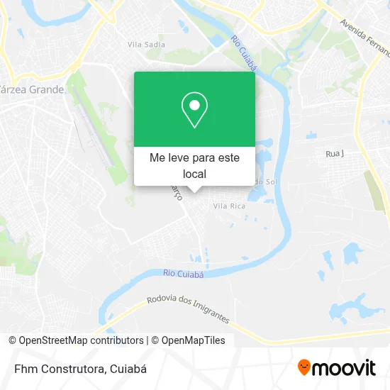 Fhm Construtora mapa