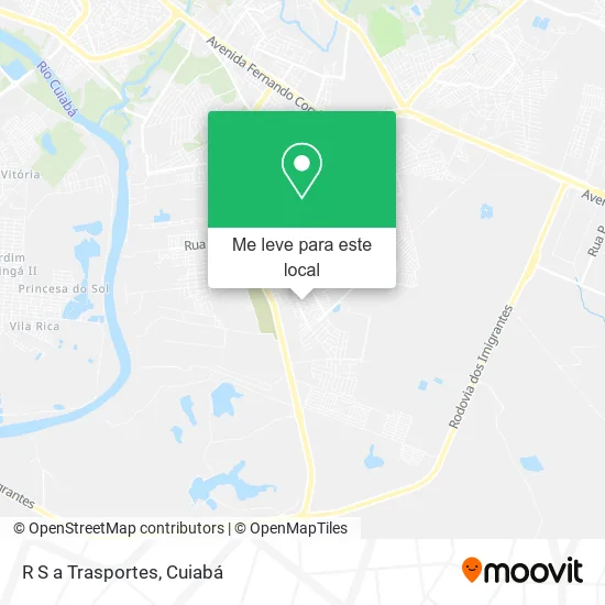 R S a Trasportes mapa