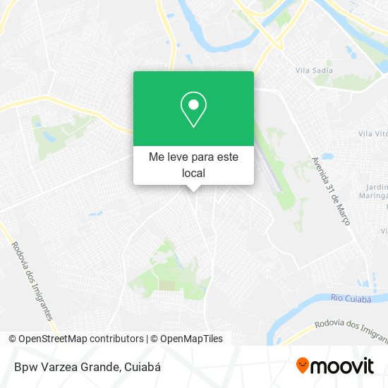 Bpw Varzea Grande mapa