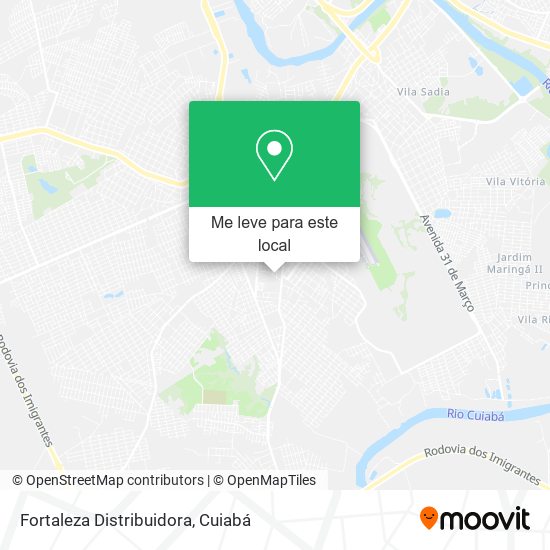 Fortaleza Distribuidora mapa