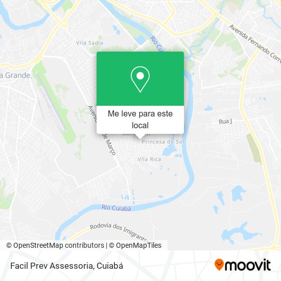 Facil Prev Assessoria mapa