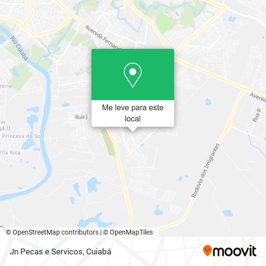 Jn Pecas e Servicos mapa