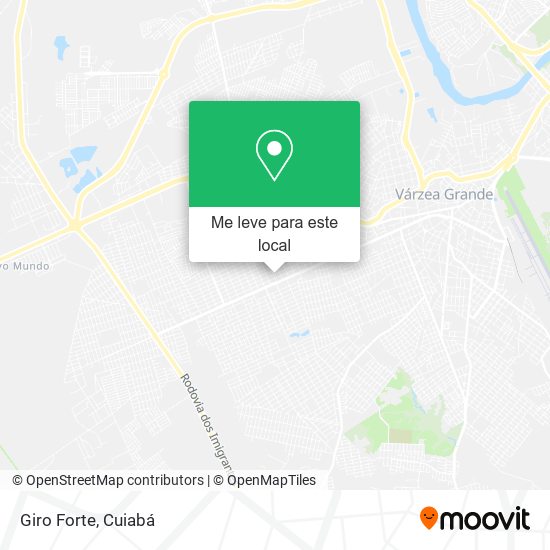 Giro Forte mapa