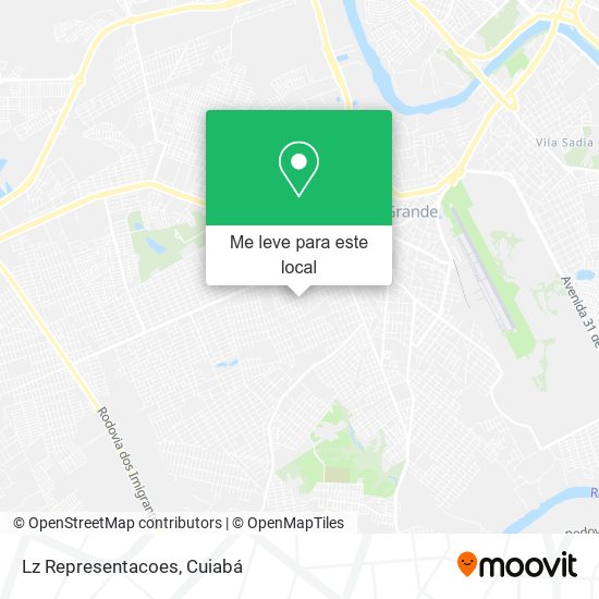 Lz Representacoes mapa