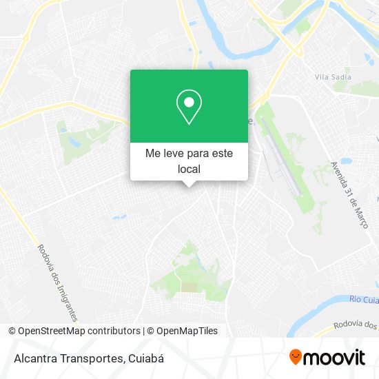 Alcantra Transportes mapa