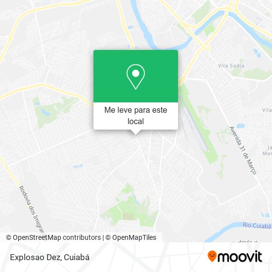 Explosao Dez mapa