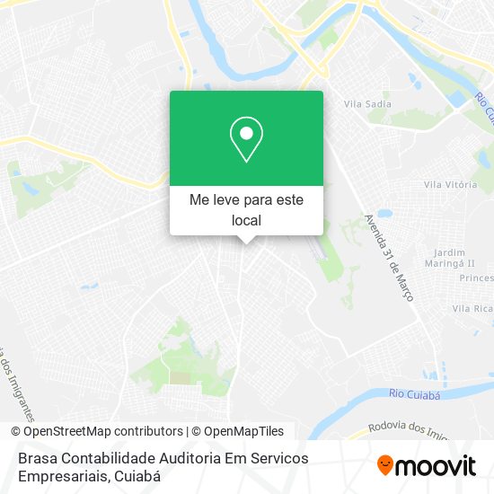 Brasa Contabilidade Auditoria Em Servicos Empresariais mapa