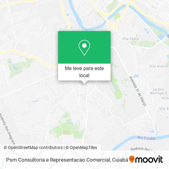 Psm Consultoria e Representacao Comercial mapa