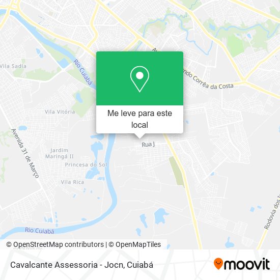 Cavalcante Assessoria - Jocn mapa