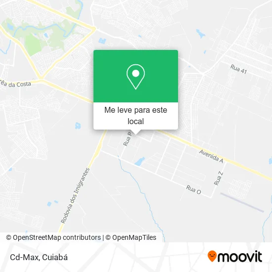 Cd-Max mapa