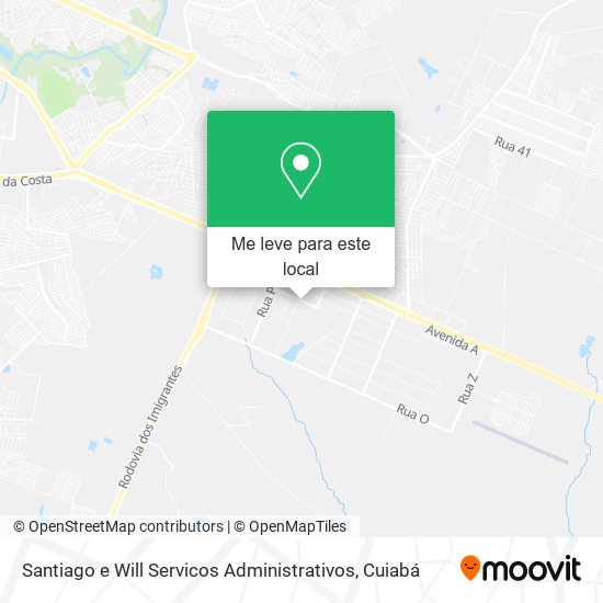 Santiago e Will Servicos Administrativos mapa