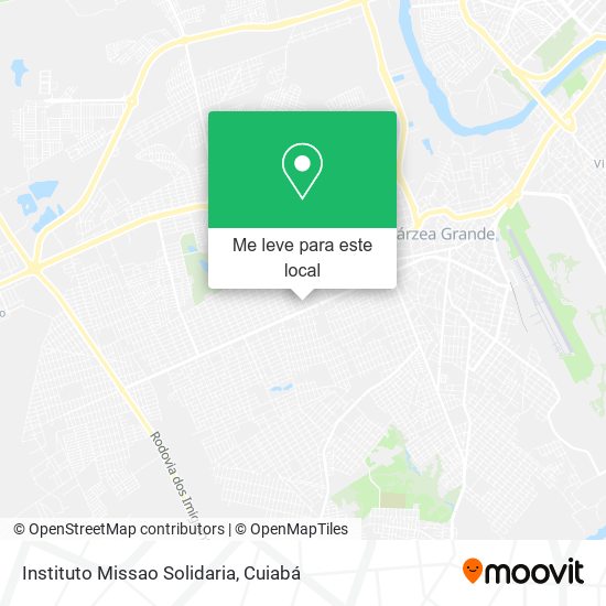 Instituto Missao Solidaria mapa