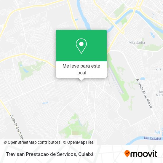 Trevisan Prestacao de Servicos mapa
