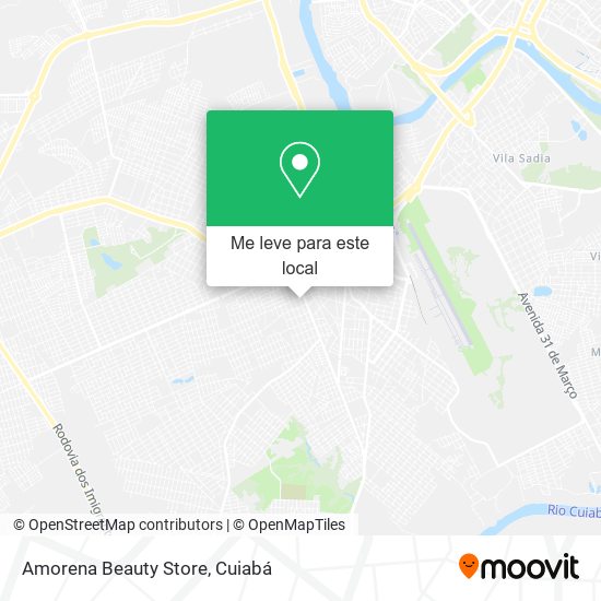 Amorena Beauty Store mapa