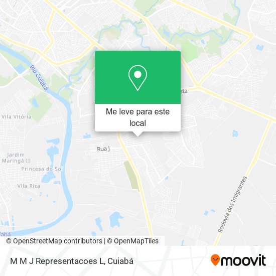 M M J Representacoes L mapa