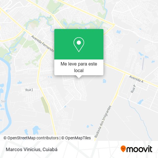 Marcos Vinicius mapa