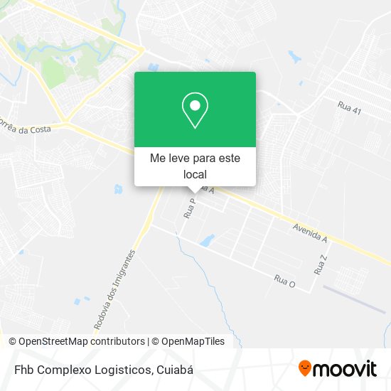Fhb Complexo Logisticos mapa