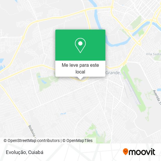 Evolução mapa